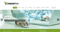 Desktop Screenshot of languageshop.rs